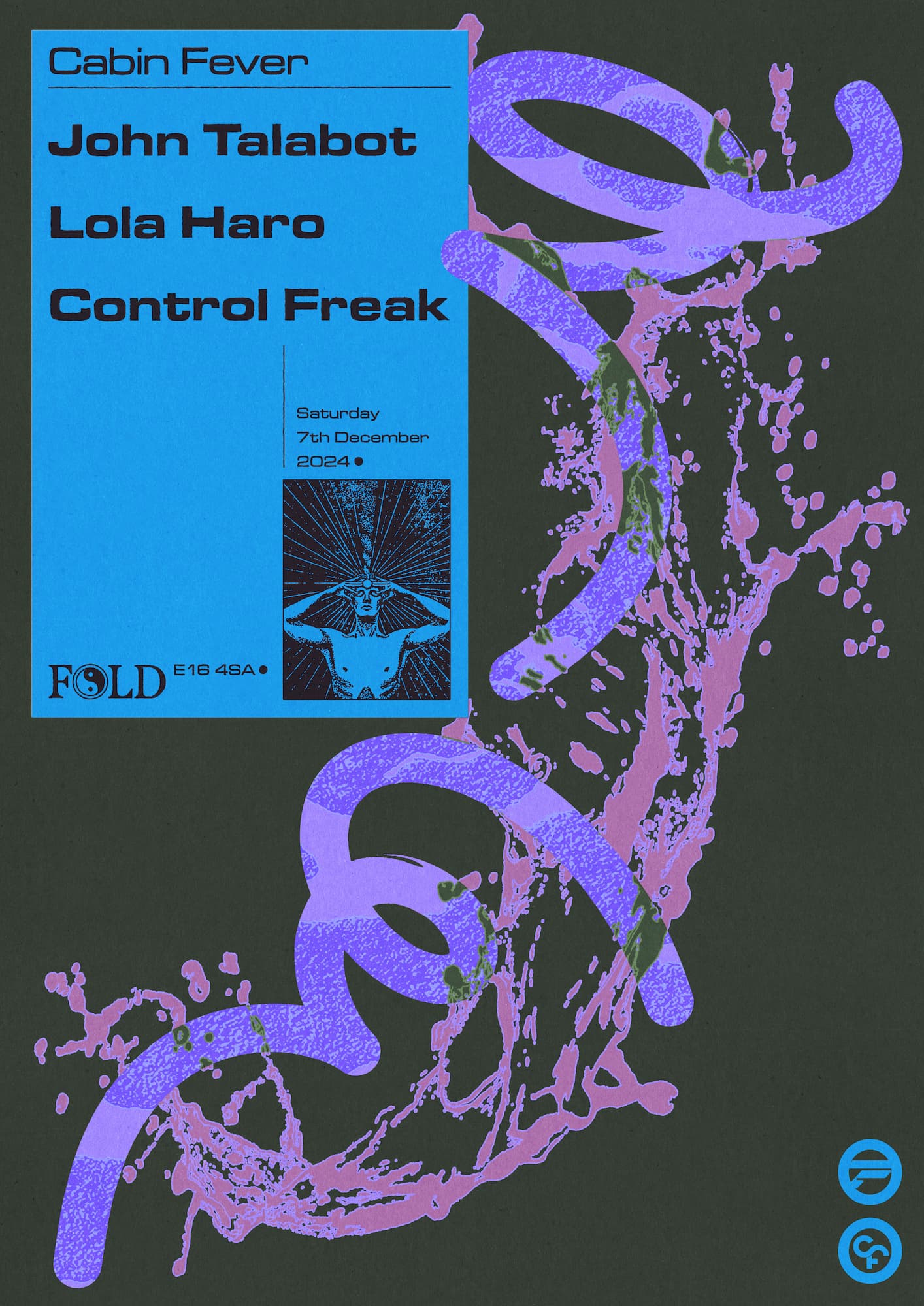 Cabin Fever: John Talabot & Lola Haro flyer
